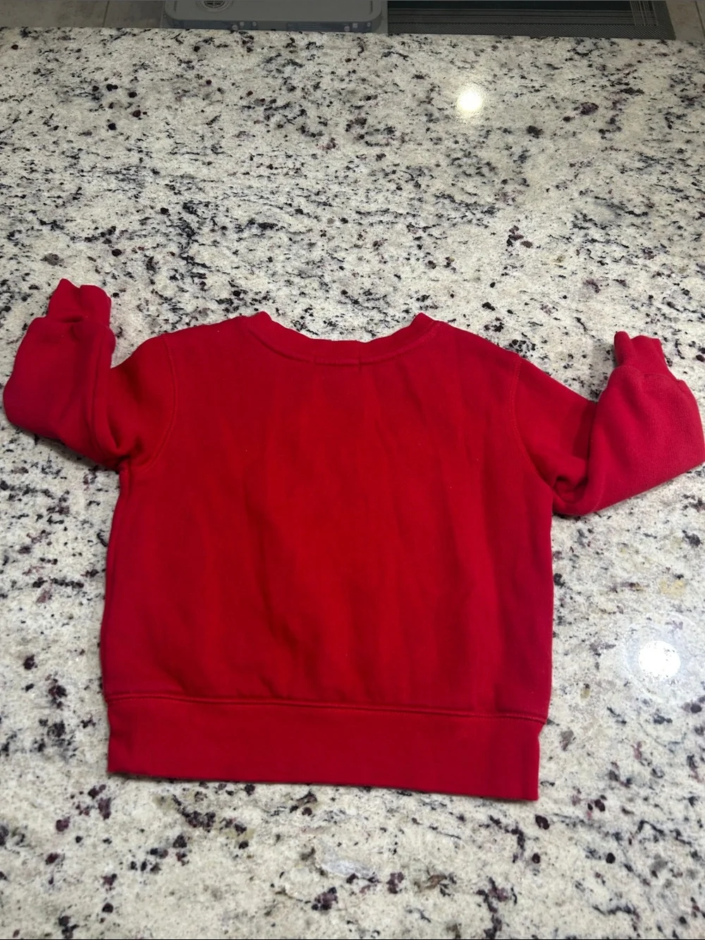Ralph Lauren Red Polo Bear Holiday Sweatshirt - Kids